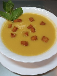 Una foto de Gazpacho de Mango