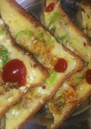 A picture of Bread pizza.