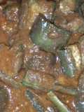 Gulai terong ungu