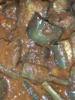 Foto resep Gulai terong ungu