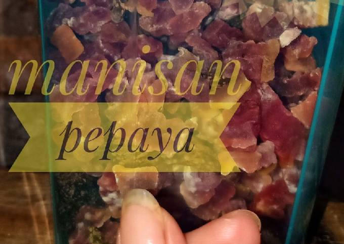 Ini dia! Bagaimana cara memasak Manisan Pepaya dijamin nagih banget