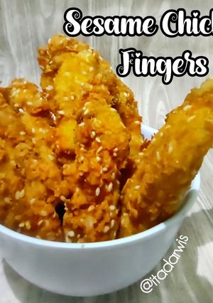 Foto resep Sesame Chicken Fingers