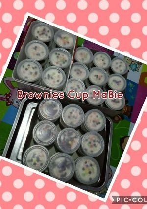 Foto resep Brownies in cup ala mabie