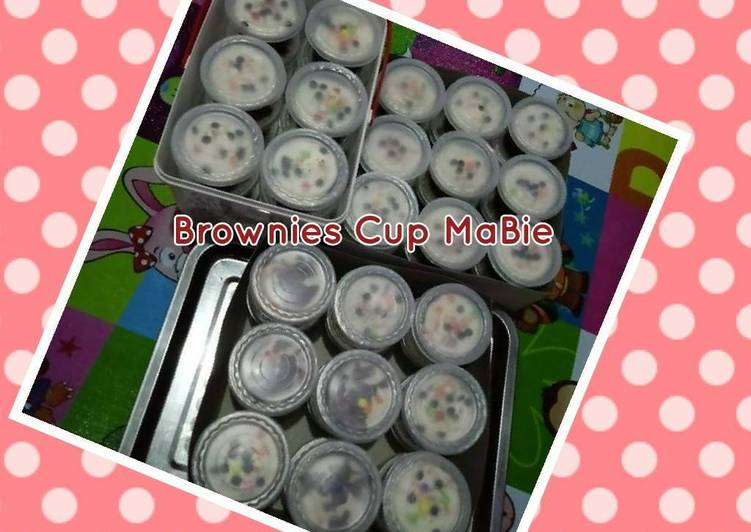 Brownies in cup ala mabie