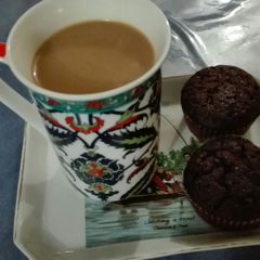 A picture of Chocolate cupcakes.