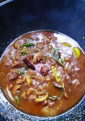Foto resep Daging pedas nikmat