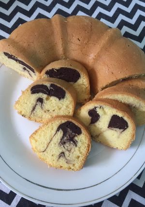 Foto resep Marble Cake / Bolu Marmer