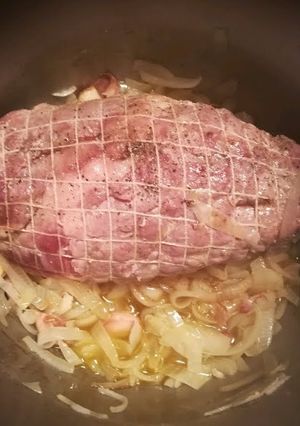 Una foto de Cabeza de lomo especiada