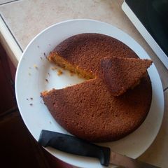 A picture of Mango/carrot cake.... #Baking for kids...