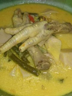 Foto resep Lodeh ceker nangka muda