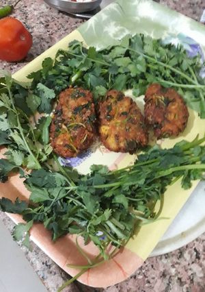 A picture of Methi Bathua Cutlet.