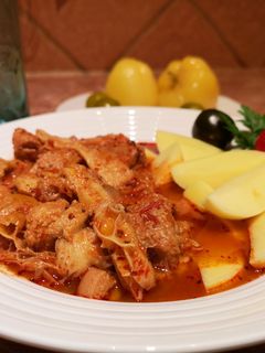 Csülkös pacal recept fotója
