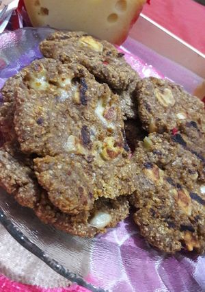Una foto de Hamburguesas con pedazos de queso Pategras