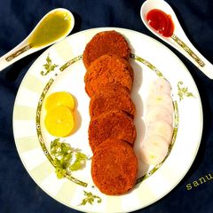 Rajma Galouti kebab A picture of Rajma Galouti kebab.