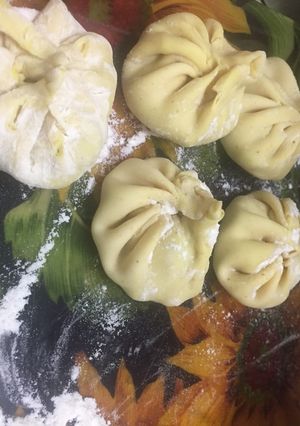 عکسی از دستور خینکالی قارچ