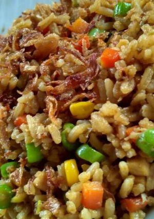 Foto resep Nasi Goreng Sayur Pelangi