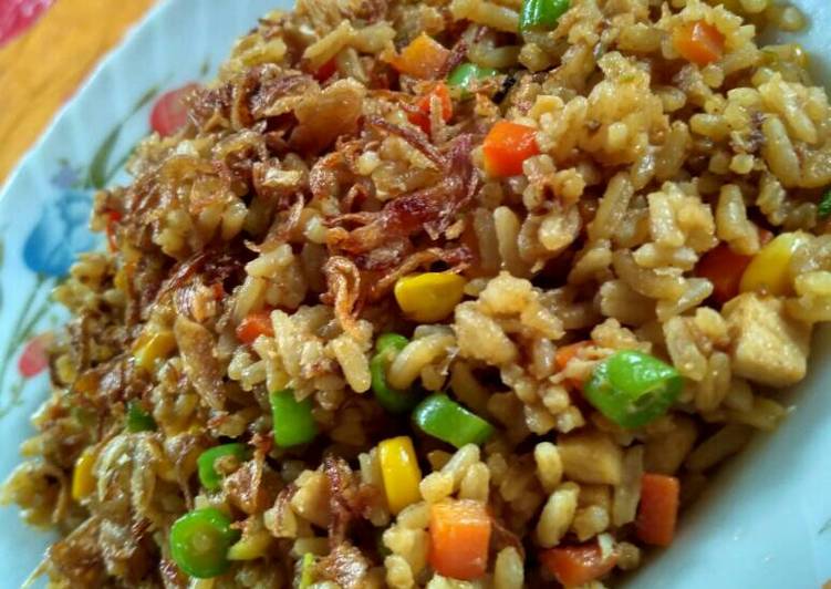 Nasi Goreng Sayur Pelangi