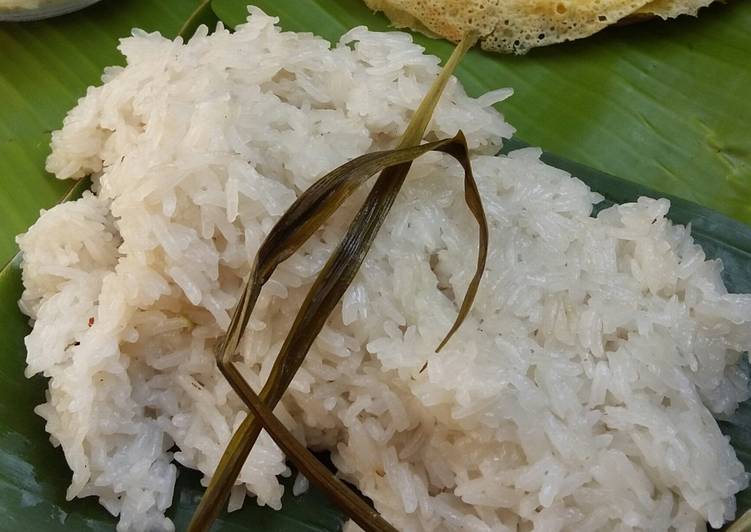 Resep Ketan kukus serbaguna yang Bisa Manjain Lidah