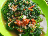 Tumis kangkung saus tiram (Saori)