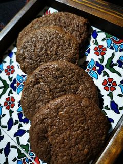 صورة لوصفة كوكيز فادج بالنوتيلا 🍪