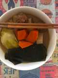 Sopa tipo Oden japonés