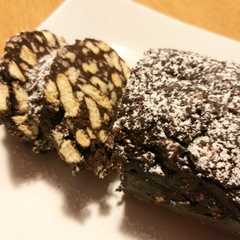 Foto di Salame al cioccolato con le nocciole