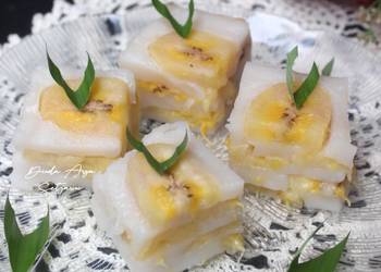 Resep Unik Kue Nagasari Loyang Nikmat Lezat