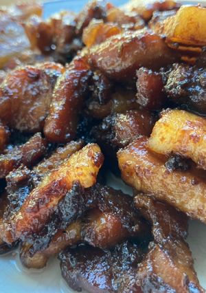 Foto resep Caramelized Pork Belly, marinasi doang, simple 😌