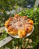 Bánh mì bông tuyết ❄ Star Cinnamon Bread 🌟