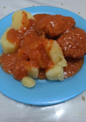 Una foto de Pollo a la Hungara