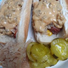 A picture of Cheesy Meaty Hotdog Sauce 2.