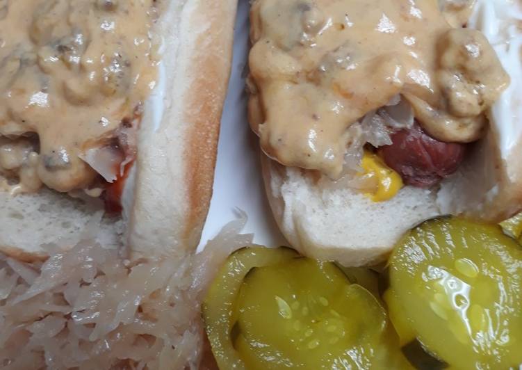 Recipe of Award-winning Cheesy Meaty Hotdog Sauce 2