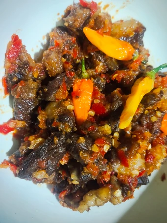 Cara Mudah Membuat Resep Balado daging sapi goreng yang Bisa Manjain Lidah