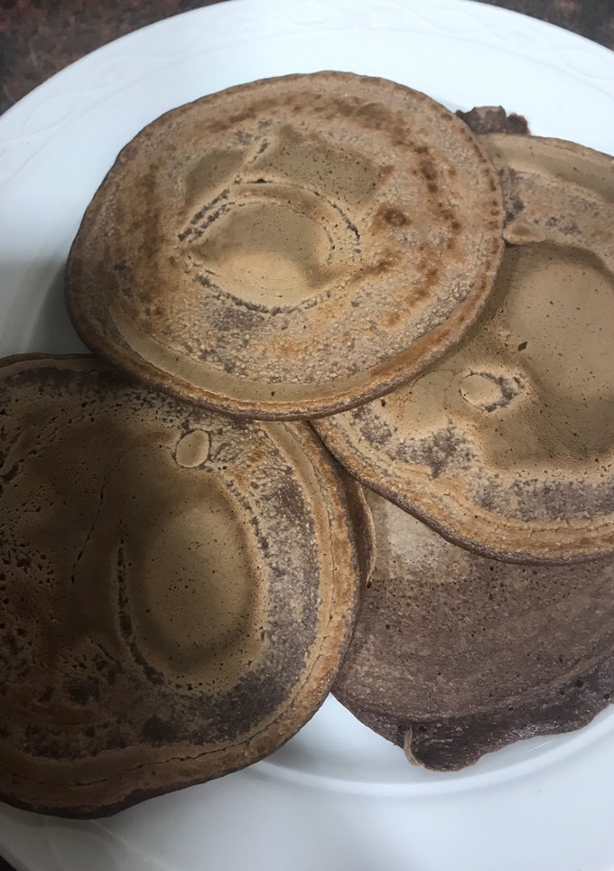 Una foto de Tortitas fitness de nutella