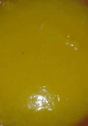 Una foto de Crema de mandarina. 🍊🍊🍊🍊🍊