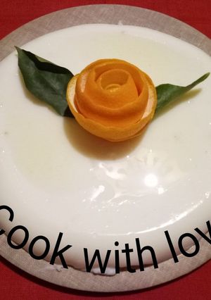 O poză a rețetei Panna cotta.