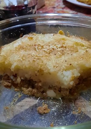 Una foto de Pastel de papas sabroso