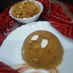 Moong Daal Milkmaid Halwa A picture of Moong Daal Milkmaid Halwa.