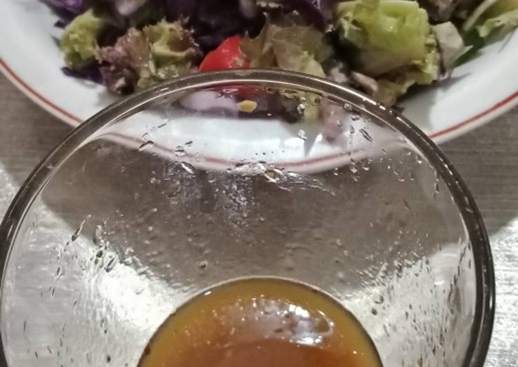 Resep Salad dressing Menggugah Selera