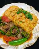 Tacu Tacu de Garbanzos Con Salteado de Higadito !🍽👩‍🍳