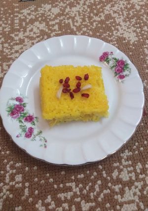 عکسی از دستور ته چین در ماهیتابه رژیمی یا دو طرفه