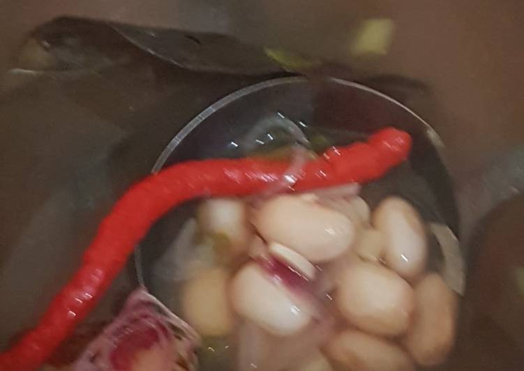 Kiat-kiat membuat Kacang merah khas sunda gurih