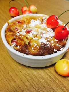 Une photo de Clafoutis cerise