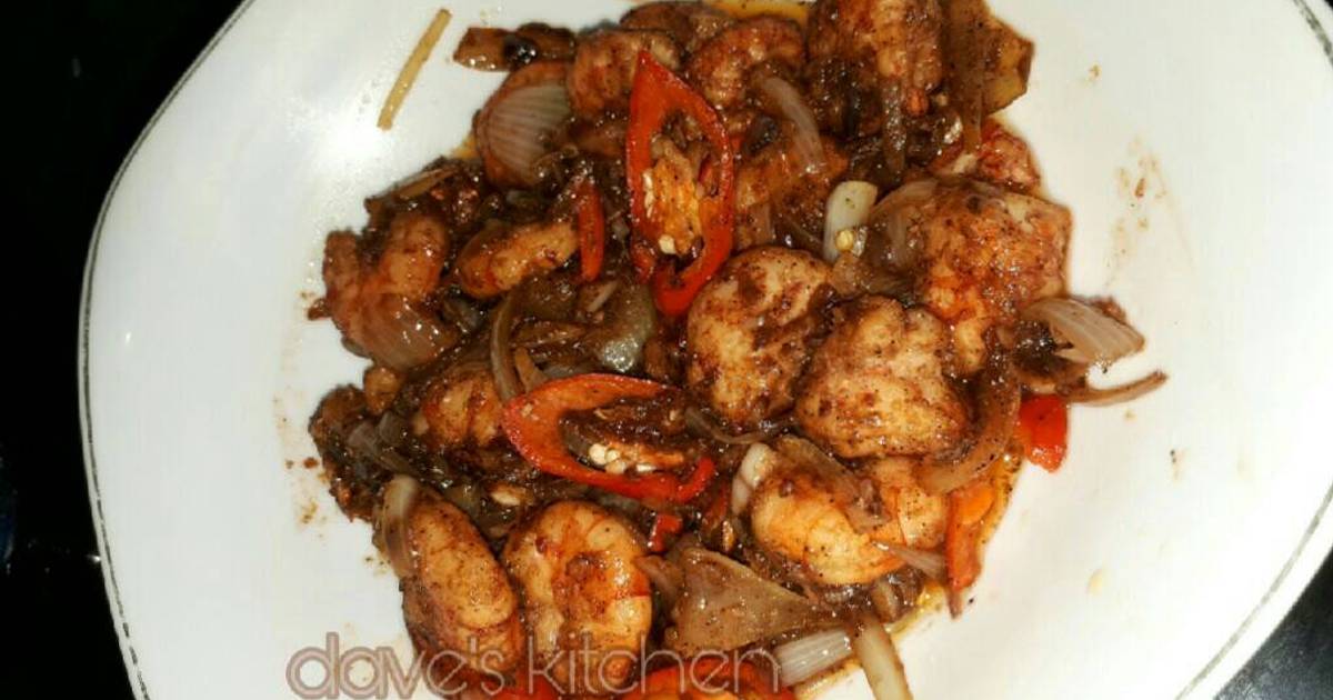 Resep Udang Blackpepper Oleh David Granity Cookpad