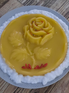 Foto resep Puding Labu Kuning Vla