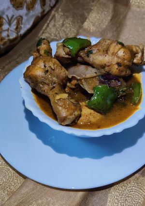 A picture of Kadhai Chicken.
