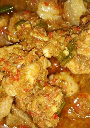 Foto resep Rica Rica Babi Pedas