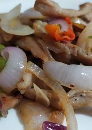 Una foto de Fajitas de cerdo rápidas