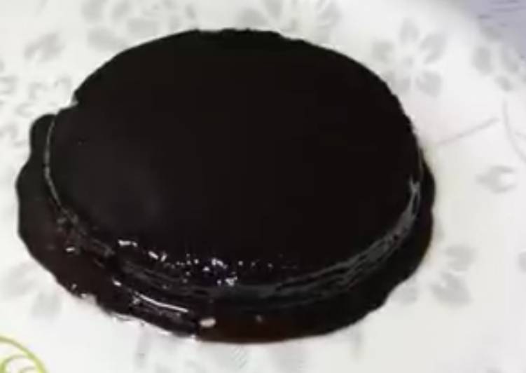 Simple Way to Make Favorite Dark chocolate cake
