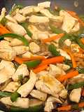 Teriyaki con vegetales